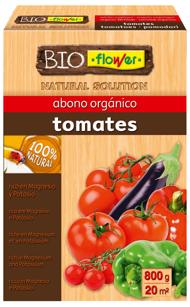 Abono orgánico tomates